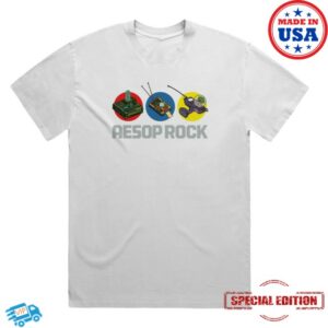 Rhymesayers Store Merch Aesop Rock Devices White Shirt