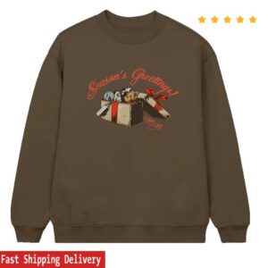 Ariana Grande Shop Merch Seasons Greetings Crewneck