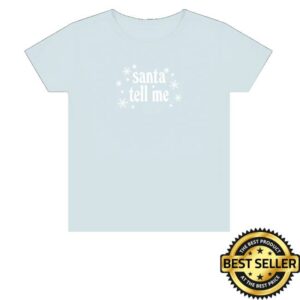 Ariana Grande Shop Merch Santa Tell Me T-Shirt