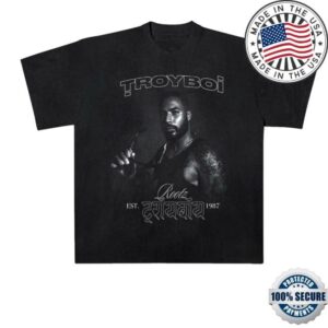 Troyboi Merch Store Troyboi Rootz Portrait T-Shirt