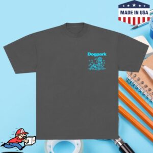 Dog Park Official Store Merch Shop Corporate Dog Shirt Blue