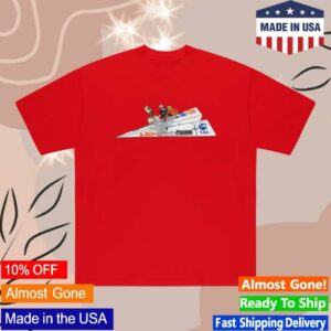 Virgil Abloh Archive Merch Store Cj X Arch Paper Plane Tee Red