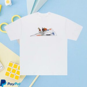 Virgil Abloh Archive Merch Store Cj X Arch Paper Plane Tee White