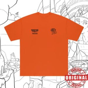 Virgil Abloh Archive Merch Store Cj X Arch Traslochi Tee Orange