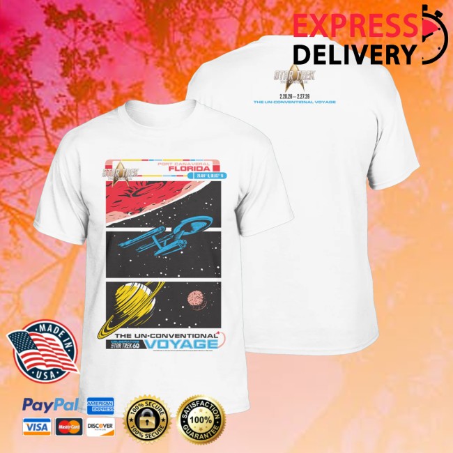 Star Trek The Cruise Store Merch The Cruise 2026 Embarkation Tee Star Trek The Cruise Store Merch The Cruise 2026 Embarkation Tee