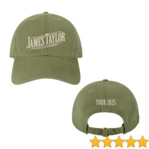 James Taylor Store Merch Tour 2025 Dad Hat