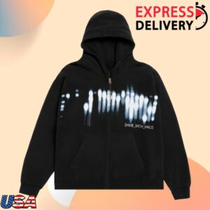 Nin Store Merch With Teeth 20 Washed Zip Up Hoodie
