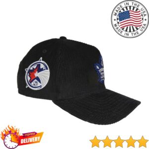 Justfitteds Store Merch Toronto Maple Leafs Custom New Era 9Forty Af Snapback Cap Black Corduroy