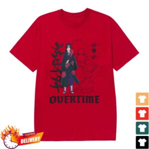 Overtime Merch Store Naruto Mentor Itachi Tee