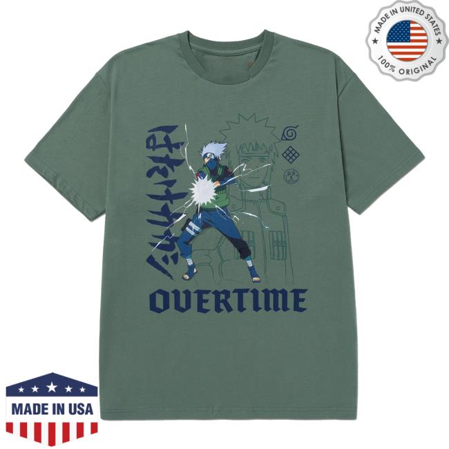 Overtime Merch Store Naruto Mentor Naruto Tee Overtime Merch Store Naruto Mentor Naruto Tee
