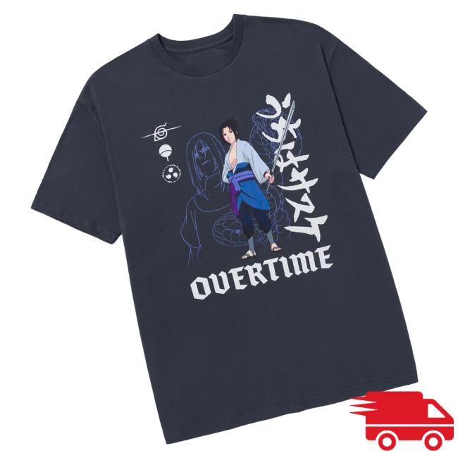 Overtime Merch Store Overtime Naruto Mentor Sasuke Tee Overtime Merch Store Overtime Naruto Mentor Sasuke Tee