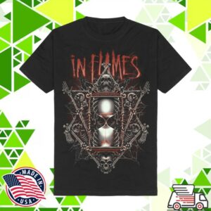 In Flames Store Merch Dark Hourglass Shirt