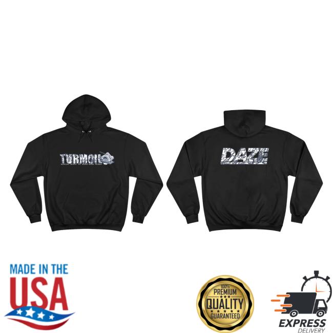 Daze Style Merch Store Turmoil Ears Bleed Champion Hoodie Daze Style Merch Store Turmoil Ears Bleed Champion Hoodie