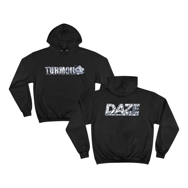 Daze Style Merch Store Turmoil Ears Bleed Champion Hoodie Daze Style Merch Store Turmoil Ears Bleed Champion Hoodie