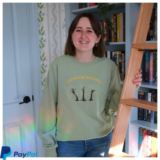 Lilsimsie Merch Store Reading Willow Crewneck Lilsimsie Merch Store Reading Willow Crewneck
