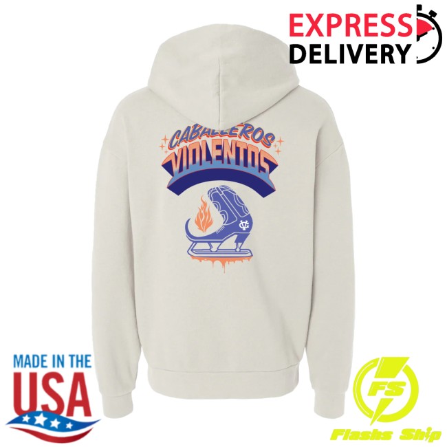 Violent Gentlemen Store Merch Rotulo Relaxed White PulloverHoodie Violent Gentlemen Store Merch Rotulo Relaxed White PulloverHoodie