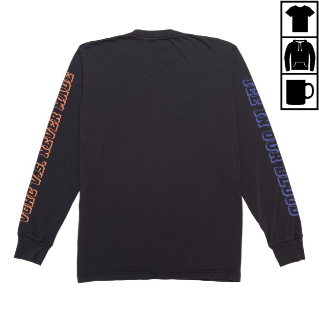 Violent Gentlemen Store Merch Punk Garment Dye Long Sleeve Tee Violent Gentlemen Store Merch Punk Garment Dye Long Sleeve Tee