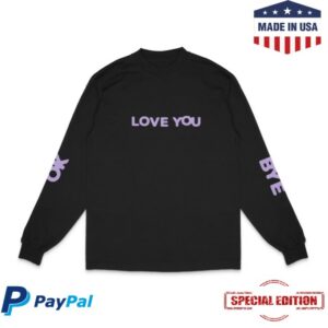 Olivia Dean Store Merch Okay Love You Bye Long Sleeve T-Shirt