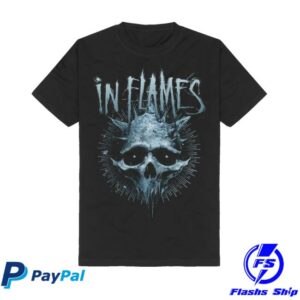 Inflames Shop Merch Frozen Jester Skull Shirt