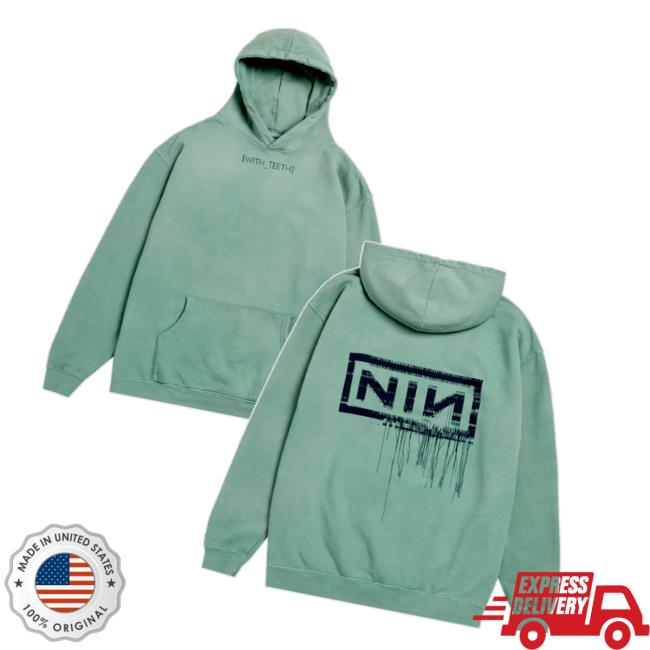 Nine Inch Nails Store Merch With Teeth 20 Hoodie Nine Inch Nails Store Merch With Teeth 20 Hoodie