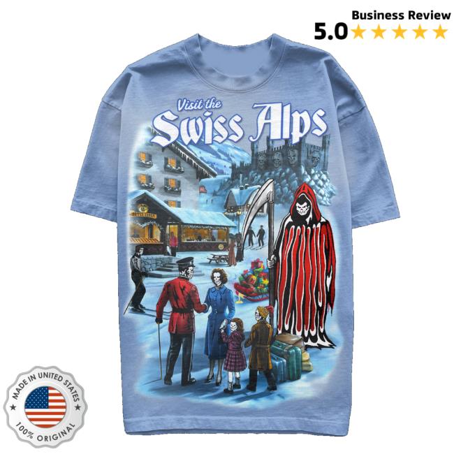 Warren Lotas Merch Store Swiss Alps T-Shirt Warren Lotas Merch Store Swiss Alps T-Shirt