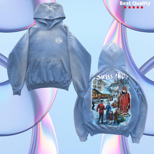 Warren Lotas Merch Store Swiss Alps Hoodie Warren Lotas Merch Store Swiss Alps Hoodie