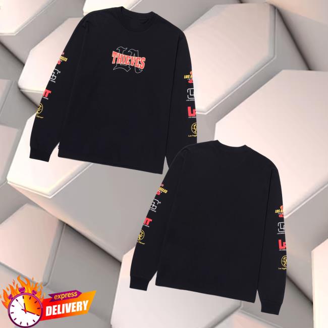 100Thieves Merch Store Strapped Ls T-Shirt 100Thieves Merch Store Strapped Ls T-Shirt