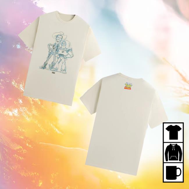 Kith Merch Store Disney Kith For Pixar Toy Story Sketch Vintage Tee Kith Merch Store Disney Kith For Pixar Toy Story Sketch Vintage Tee