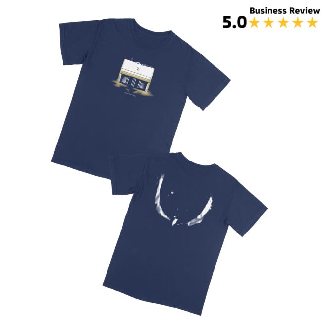 Quadeca Merch Store Vanisher Navy Blue Tee Quadeca Merch Store Vanisher Navy Blue Tee