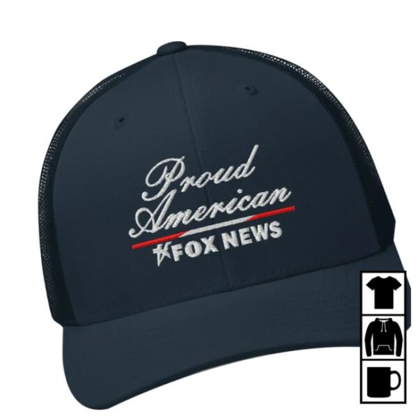 Foxnews Store Merch Fox News Proud American Trucker Hat - Newest ...