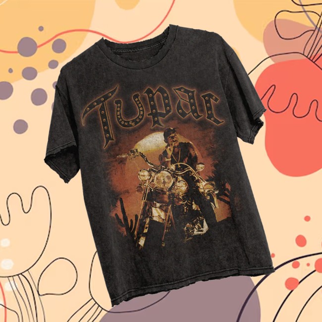 Complex Store Merch Compton Cowboys X 2Pac Sunset T-Shirt Complex Store Merch Compton Cowboys X 2Pac Sunset T-Shirt