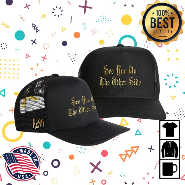 Korn Store Merch See You On The Other Side 20Th Anniversary Hat Korn Store Merch See You On The Other Side 20Th Anniversary Hat