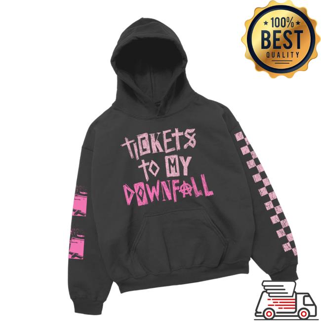 Machine Gun Kelly Merch Store Tickets Anniversary Hoodie Machine Gun Kelly Merch Store Tickets Anniversary Hoodie