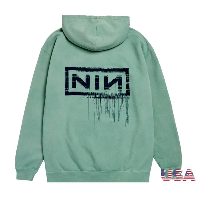 Nine Inch Nails Store Merch With Teeth 20 Washed Hoodie Nine Inch Nails Store Merch With Teeth 20 Washed Hoodie