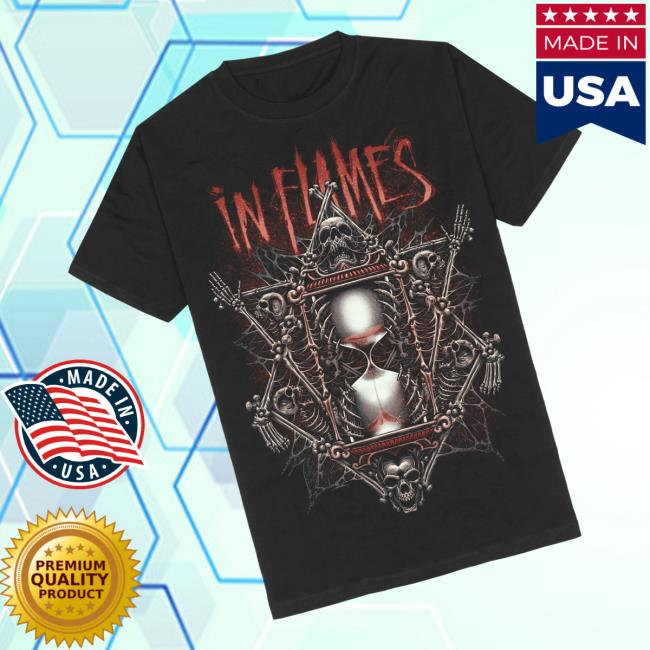 In Flames Merch Store Dark Hourglass Shirt In Flames Merch Store Dark Hourglass Shirt