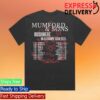 Mumford And Sons Store Merch Black Uk & Eu Tour 2025 Stamp Print T-Shirt 2 kenny mumford and sons store merch black uk eu tour 2025 stamp print t shirt
