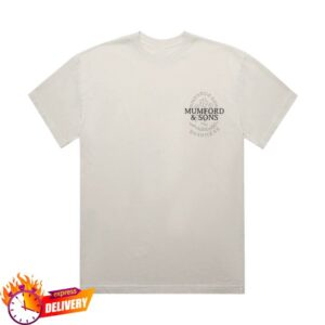 Mumford And Sons Store Merch Bone Uk & Eu Tour 2025 Stamp Print T-Shirt