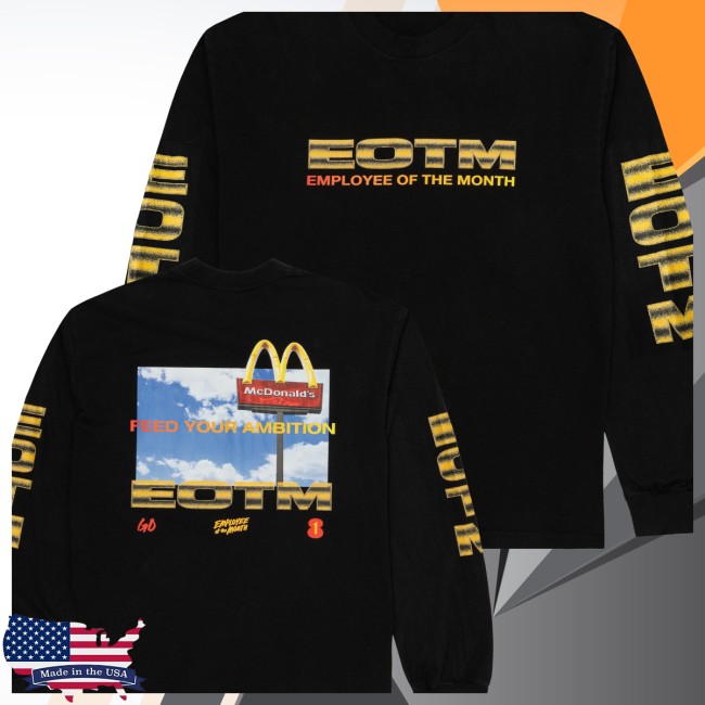 Everythingongo Store Merch Eotm Long-Sleeve Graphic Tee – Black Everythingongo Store Merch Eotm Long-Sleeve Graphic Tee – Black