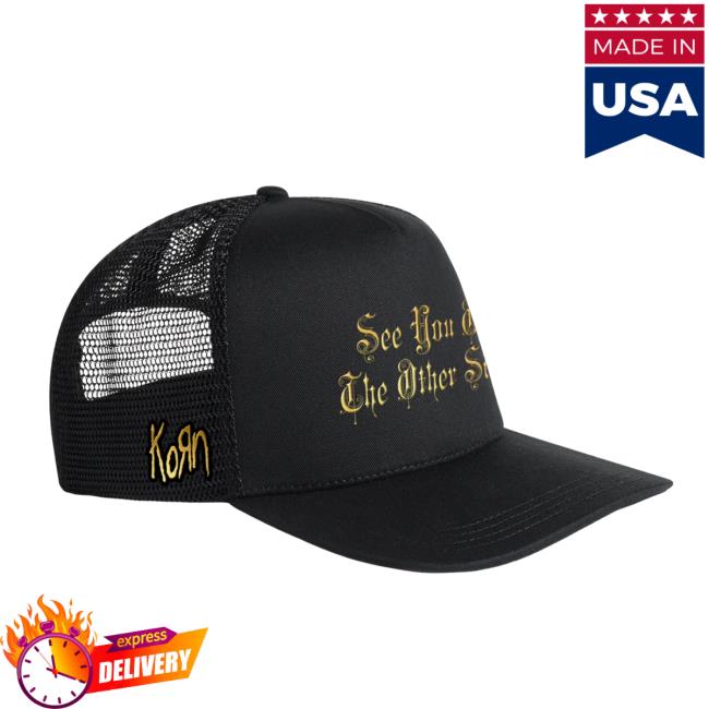 Korn Merch Store See You On The Other Side 20Th Anniversary Hat Korn Merch Store See You On The Other Side 20Th Anniversary Hat