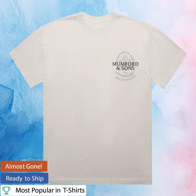 Mumford And Sons Merch Store Bone Uk & Eu Tour 2025 Stamp Print T-Shirt Mumford And Sons Merch Store Bone Uk & Eu Tour 2025 Stamp Print T-Shirt