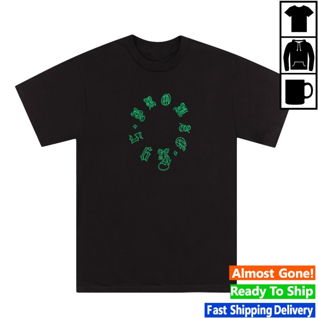 Bronze56k Store Merch Old E Spiral Tee Black Bronze56k Store Merch Old E Spiral Tee Black