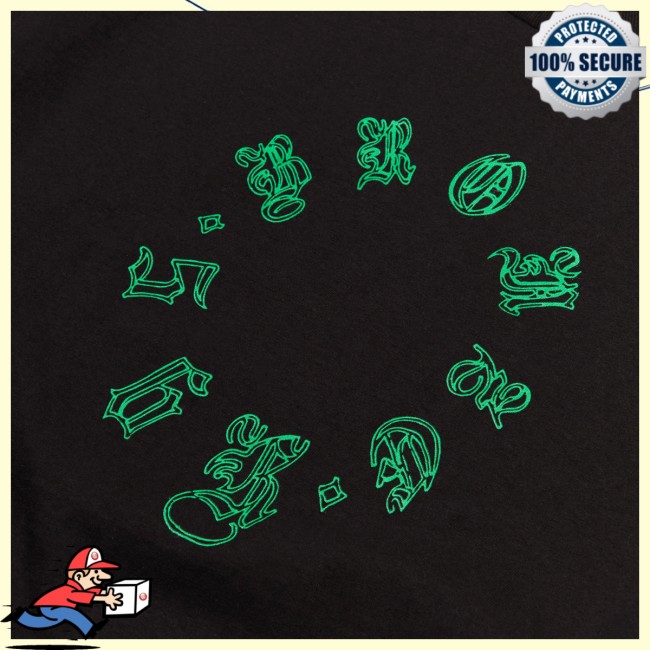 Bronze56k Store Merch Old E Spiral Tee Black Bronze56k Store Merch Old E Spiral Tee Black