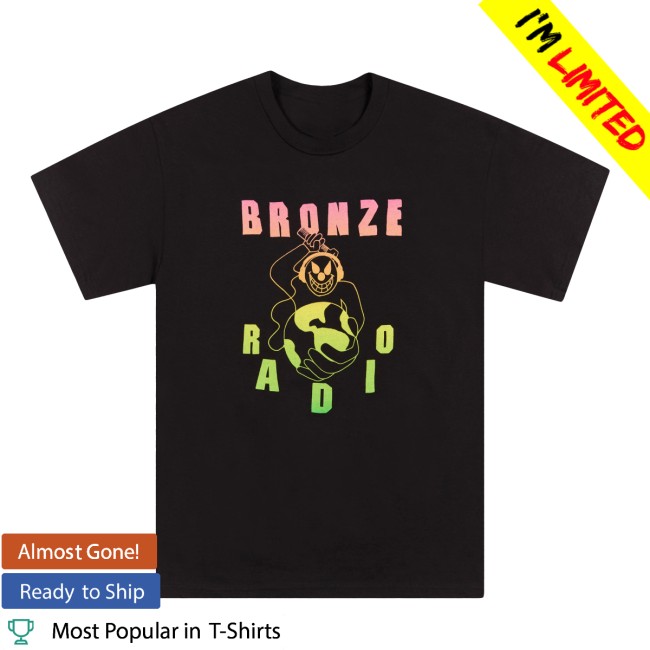 Bronze56k Store Merch Bronze Radio Tee Black Bronze56k Store Merch Bronze Radio Tee Black