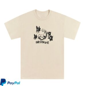 Bronze56k Store Merch Dog Muscle Tee Sand