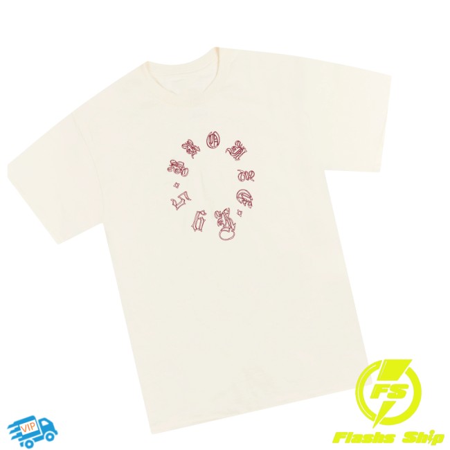 Bronze56k Store Merch Old E Spiral Tee Cream Bronze56k Store Merch Old E Spiral Tee Cream