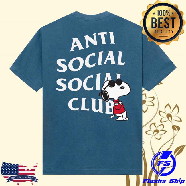 Antisocialsocialclub Merch Store Assc X Peanuts Joe Cool Tee Antisocialsocialclub Merch Store Assc X Peanuts Joe Cool Tee
