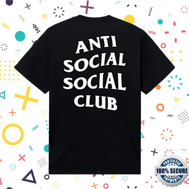 Antisocialsocialclub Merch Store Assc X Peanuts Peanuts Gang Tee Black Antisocialsocialclub Merch Store Assc X Peanuts Peanuts Gang Tee Black