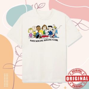 Antisocialsocialclub Merch Store Assc X Peanuts Peanuts Gang Tee