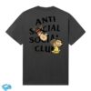kenny Antisocialsocialclub Merch Store Assc X Peanuts Sigh Tee Medium Greya