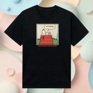 Antisocialsocialclub Merch Store Assc X Peanuts Sigh Tee